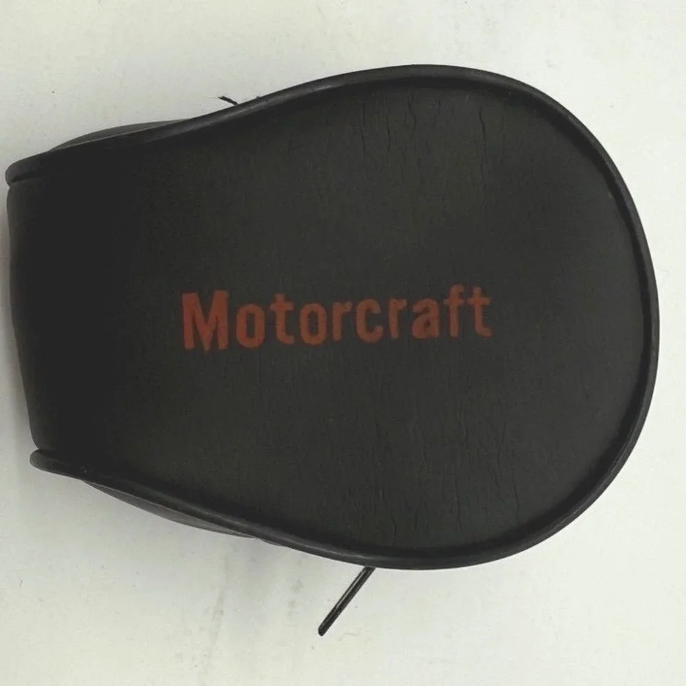 Vintage Motorcraft folding Sunglasses Aviator Gold Metal Frame carrying case‎